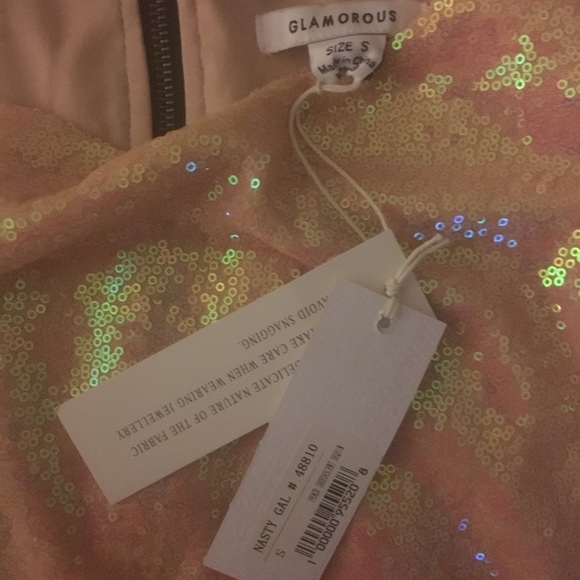 ❌SOLD❌NWT SOLD OUT/OOS NastyGal sequin mini dress - Picture 7 of 7